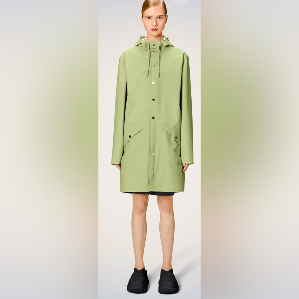 RAINS NWT Long Coat Size Medium